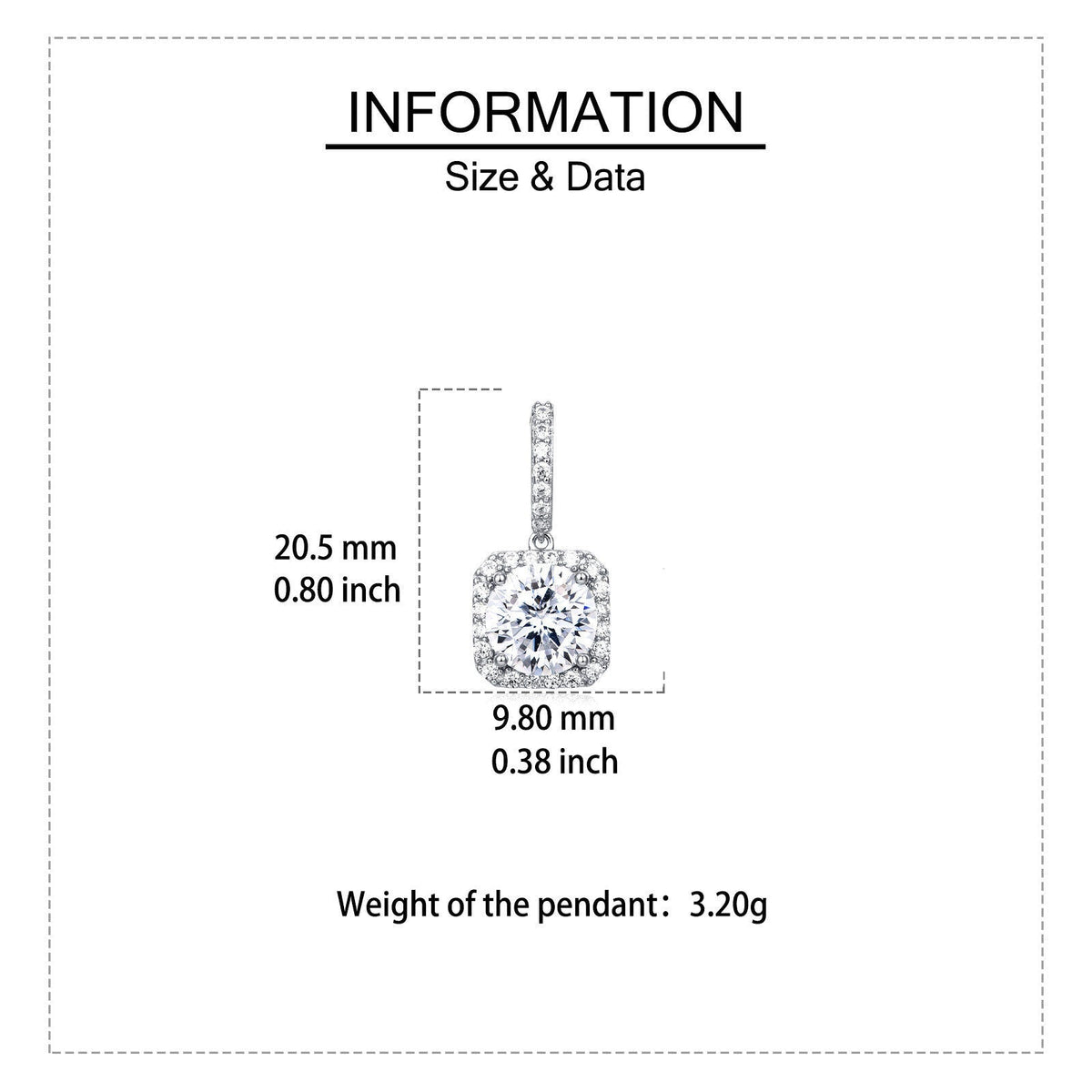 925 Sterling Silver Elegant Moissanite Halo Stud Earrings Wholesale In Plated with White Gold - AUREA VIII