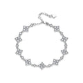 S925 Sterling Silver Moissanite Four-leaf Clover Bracelet For Women - AUREA VIII
